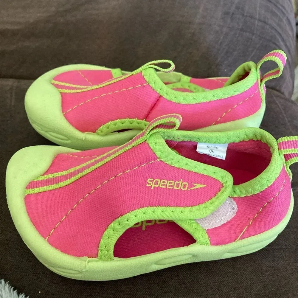 Infant Girl Speedo Swim Shoes Water Shoes